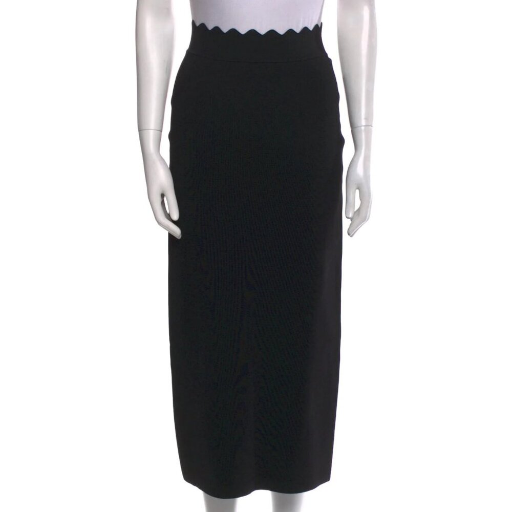 A.L.C. • Scalloped Waist Midi Skirt, size L